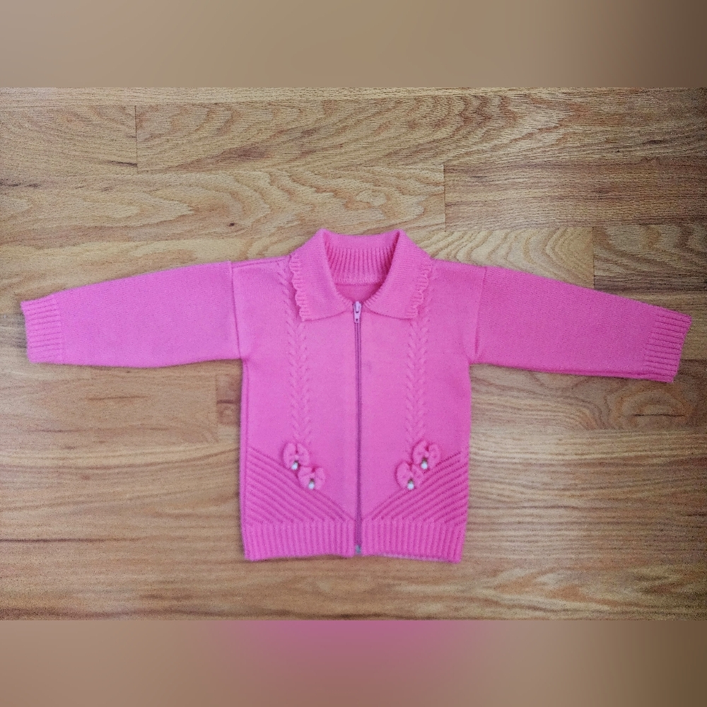Toddler pink cardigan. Size 2T